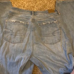 American eagle straight leg jeans- 10 long